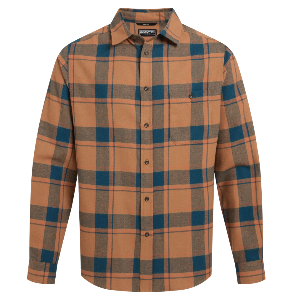 Rowan Long Sleeved Check Shirt Boulder Check