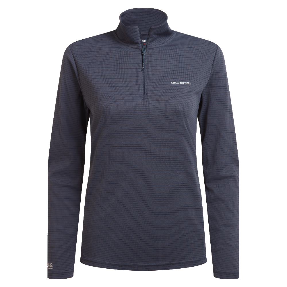 W's Nosilife Solarshield+ Half Zip Top Anthracite