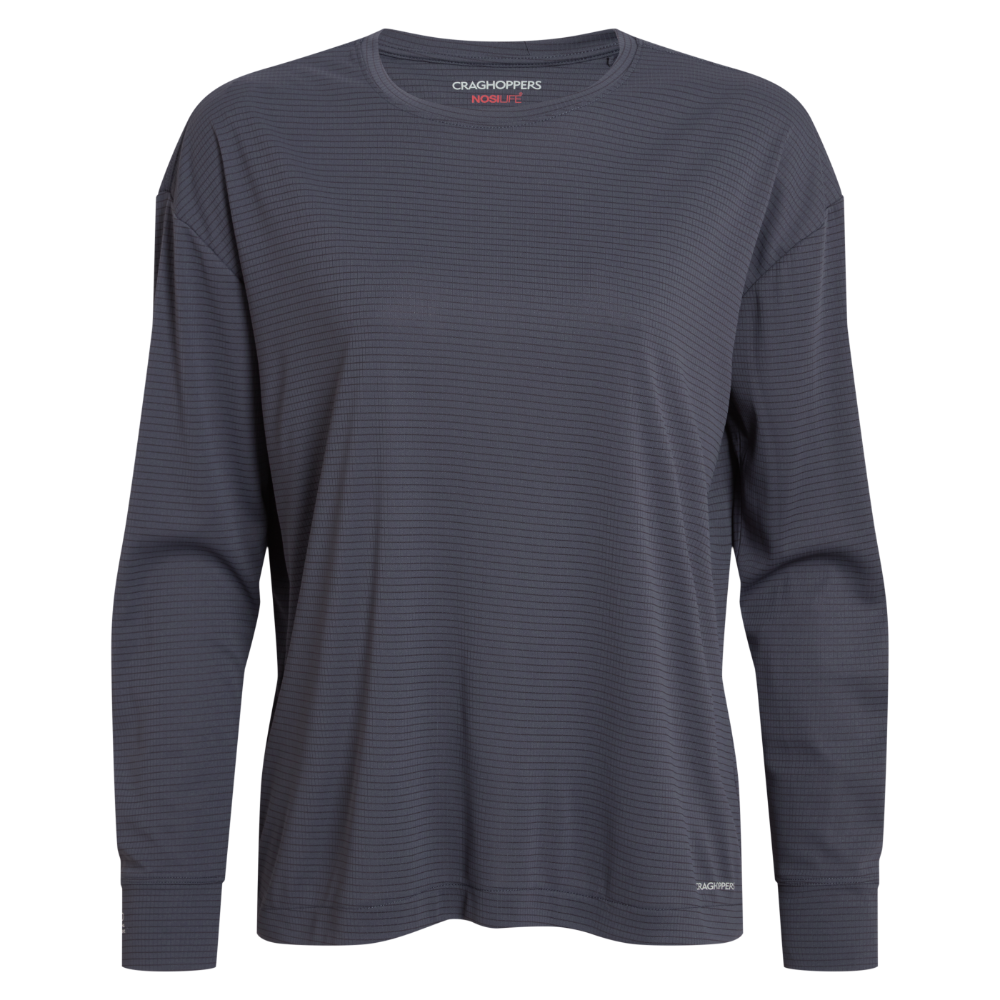 W's Nosilife Solarshield+ Long Sleeved T-Shirt Anthracite