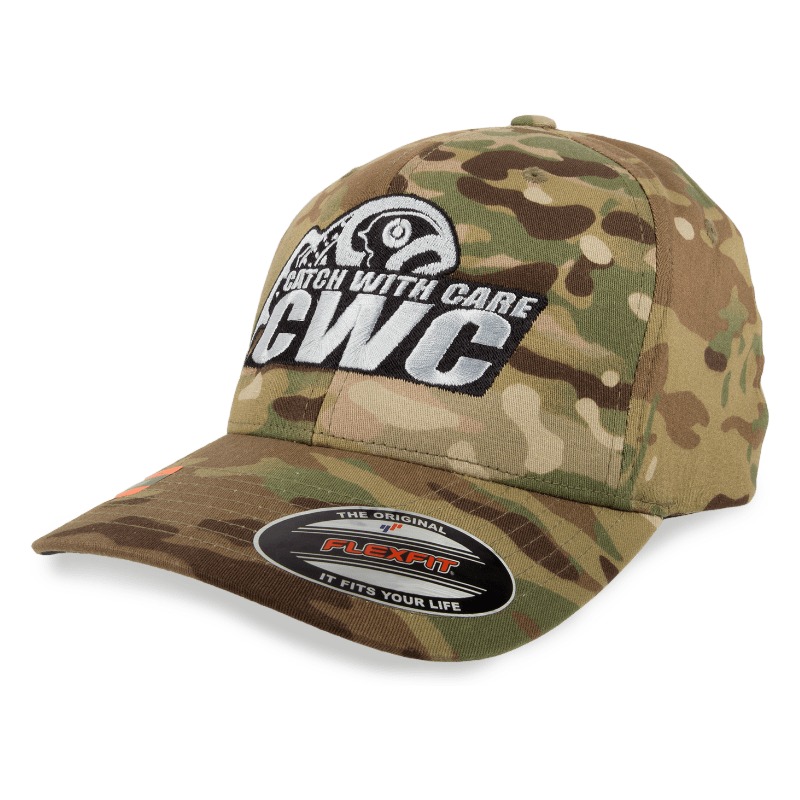 CWC Flexfit Cap Camo CWC Logo - L/XL
