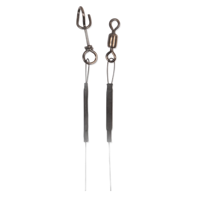 CWC TI No-kink Leader 12" 10lb - Fastach #1 - 1pcs