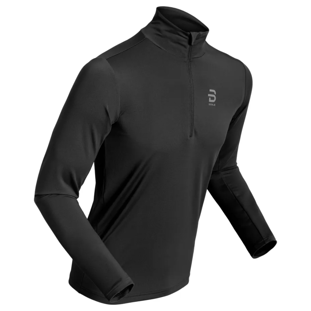 M's Half Zip Tempo Obsidian