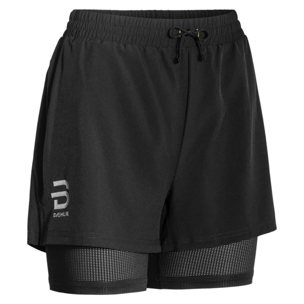 W's Shorts Run 2 In 1 Black