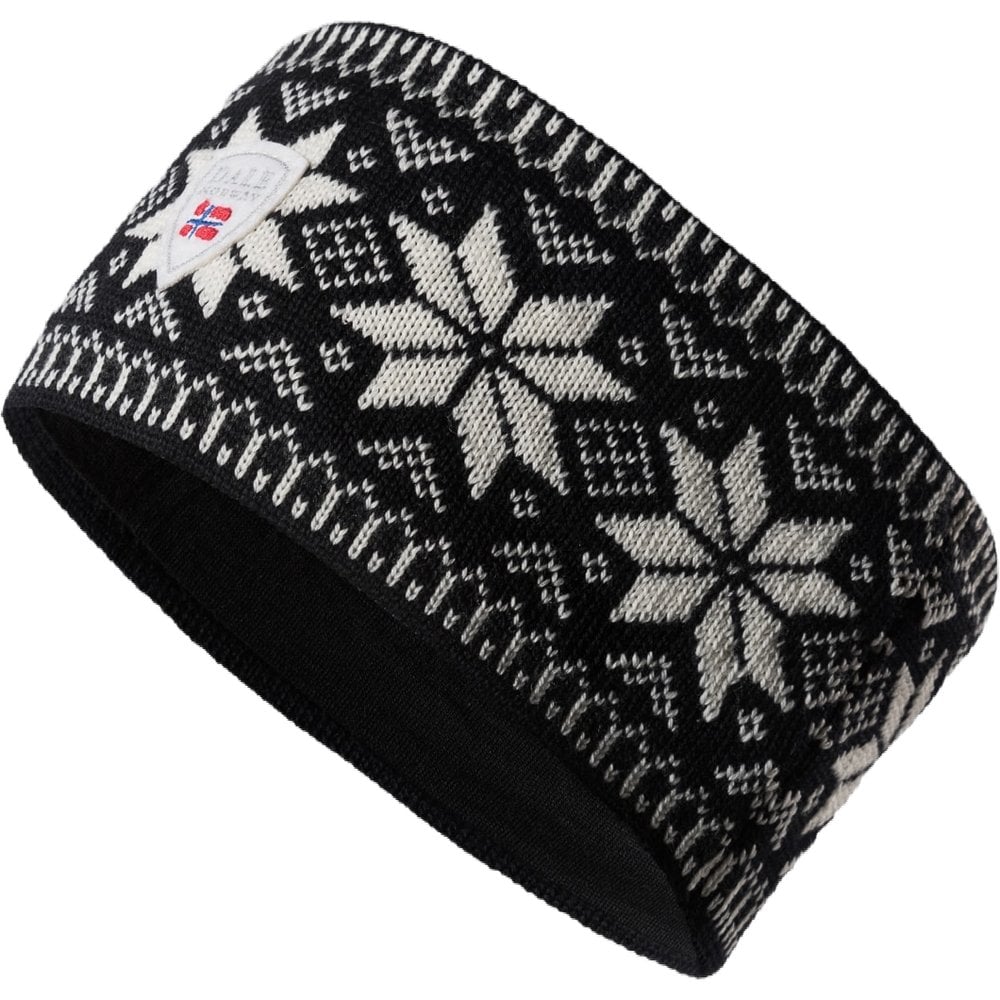 Garmisch Headband Black Offwhite Darkcharc