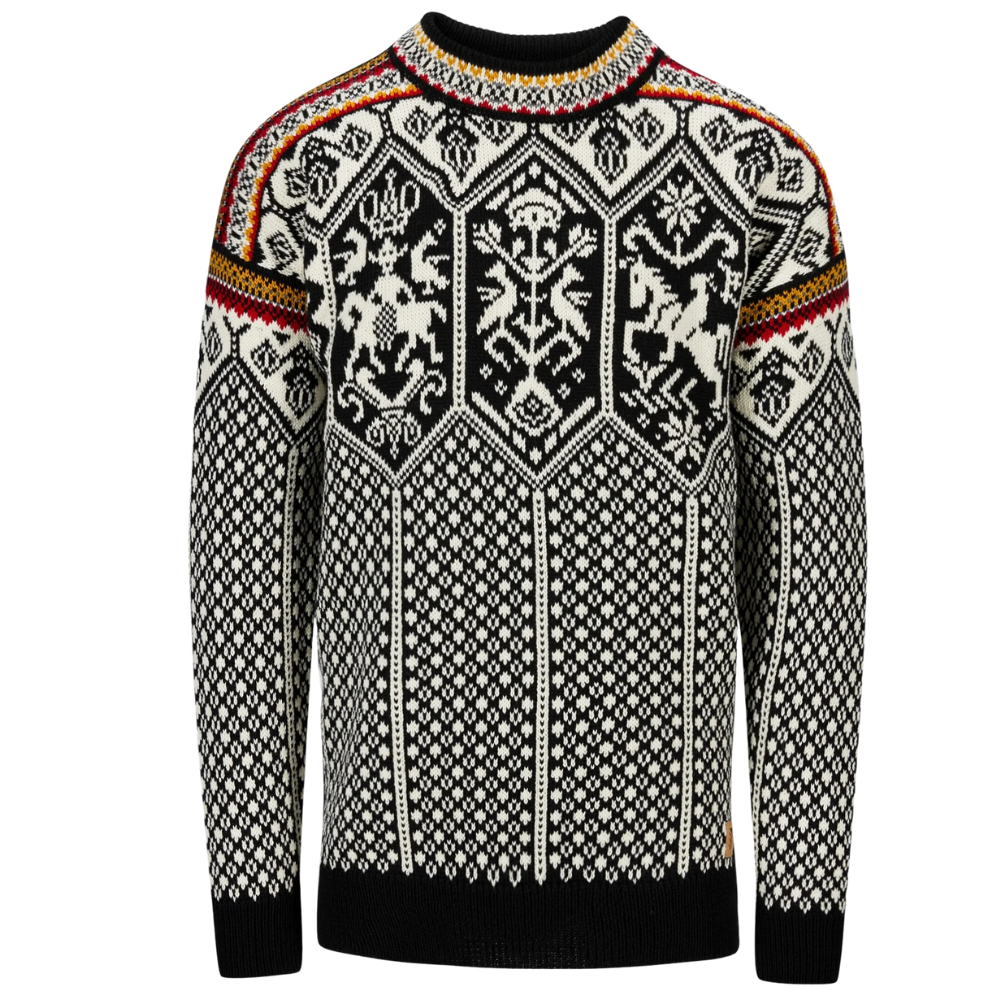 M's 1994 Sweater Black Mustard Offwhite
