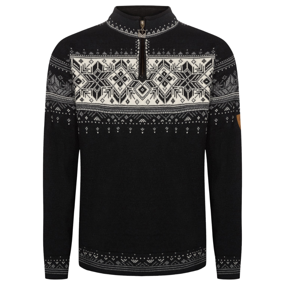 M's Blyfjell Sweater Black smoke Offwhite Light Charcoal