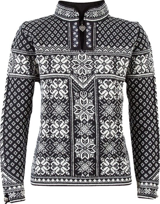 W's Peace Fem Sweater Black/Off White