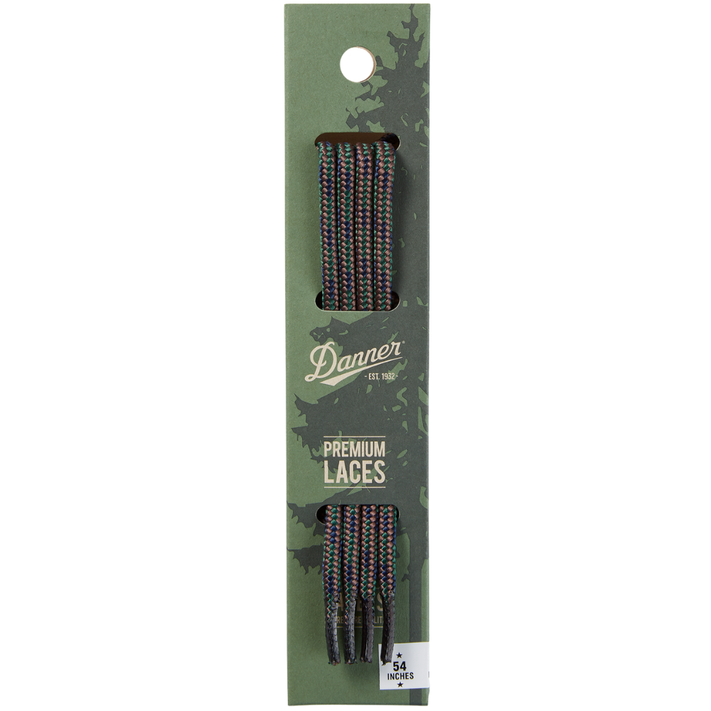 Laces 54'' Brown/Green/Blue