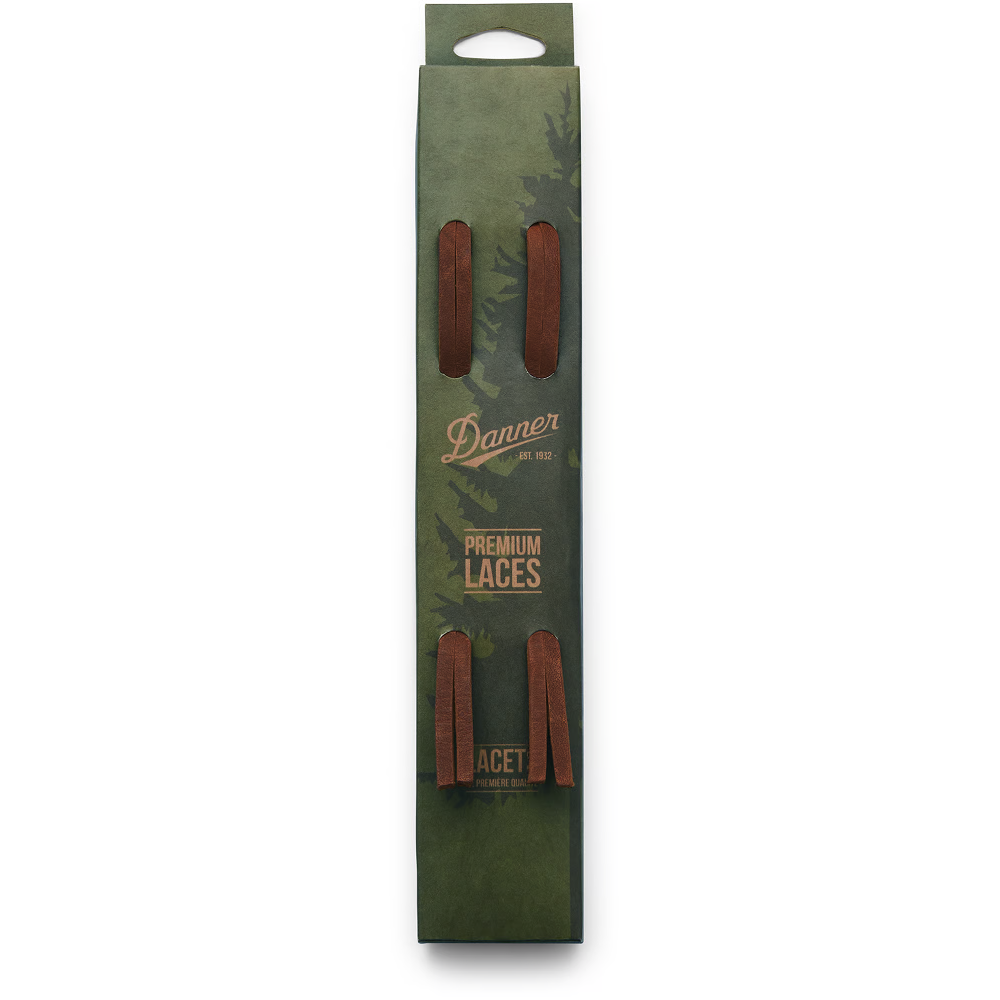 Leather Laces 96" Red Brown