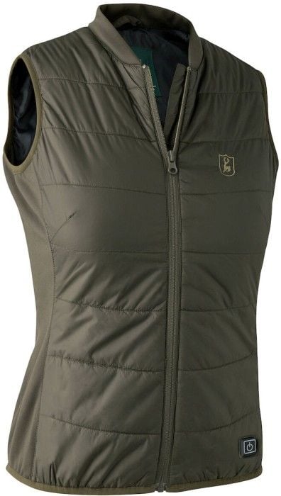 Lady Heat Inner Waistcoat Deep Green