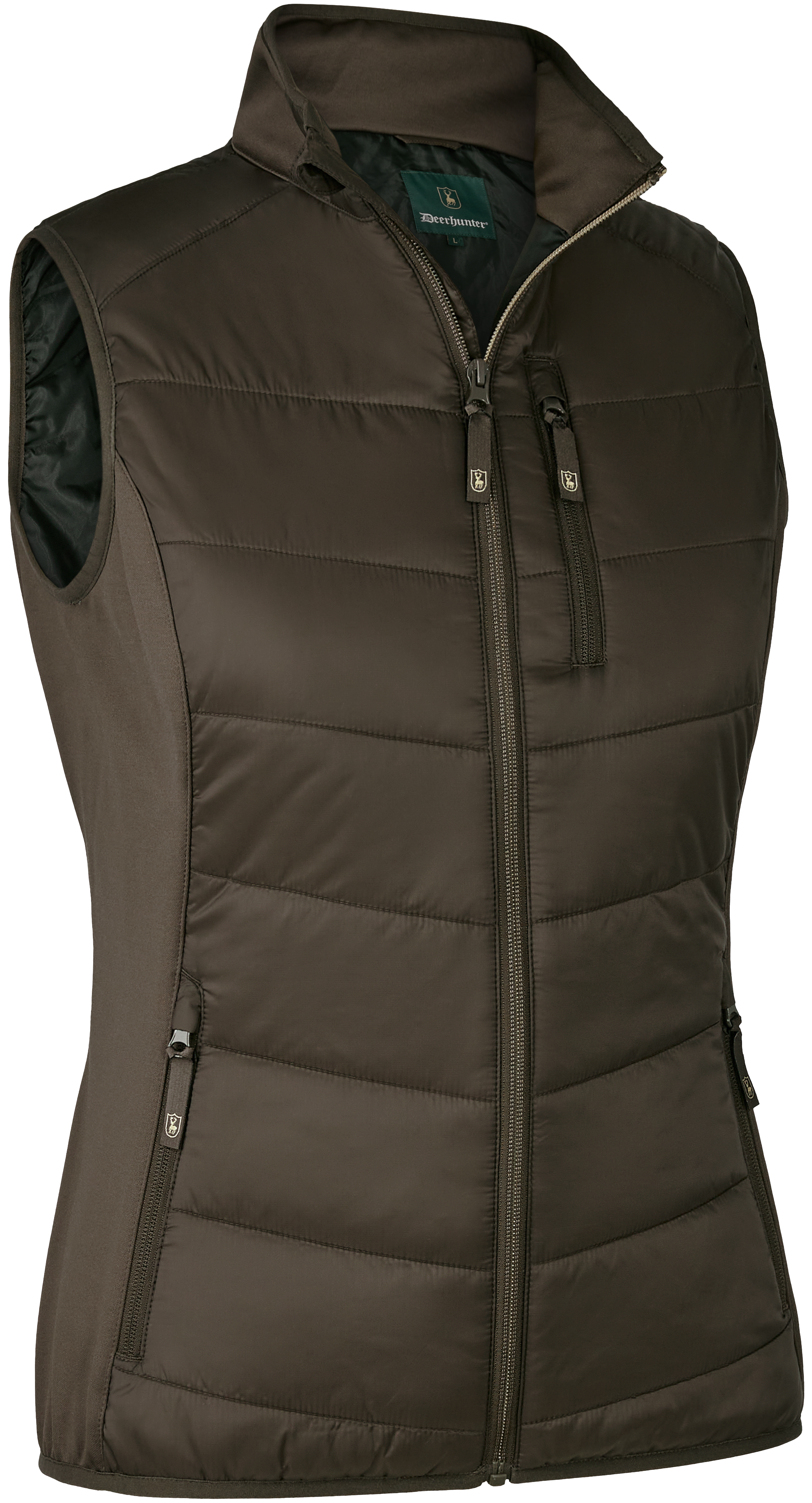 Lady Heat Padded Waistcoat Wood