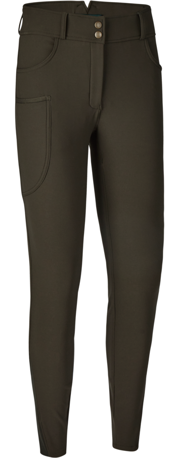 Lady Hunting Tights Palm Green