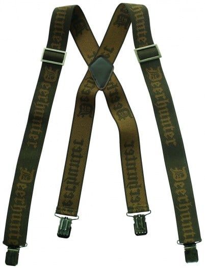 Logo Braces with Clips - 120 cm Art Green
