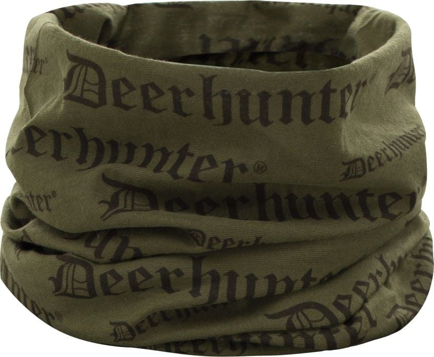 Logo Neck Tube Tarmac Green
