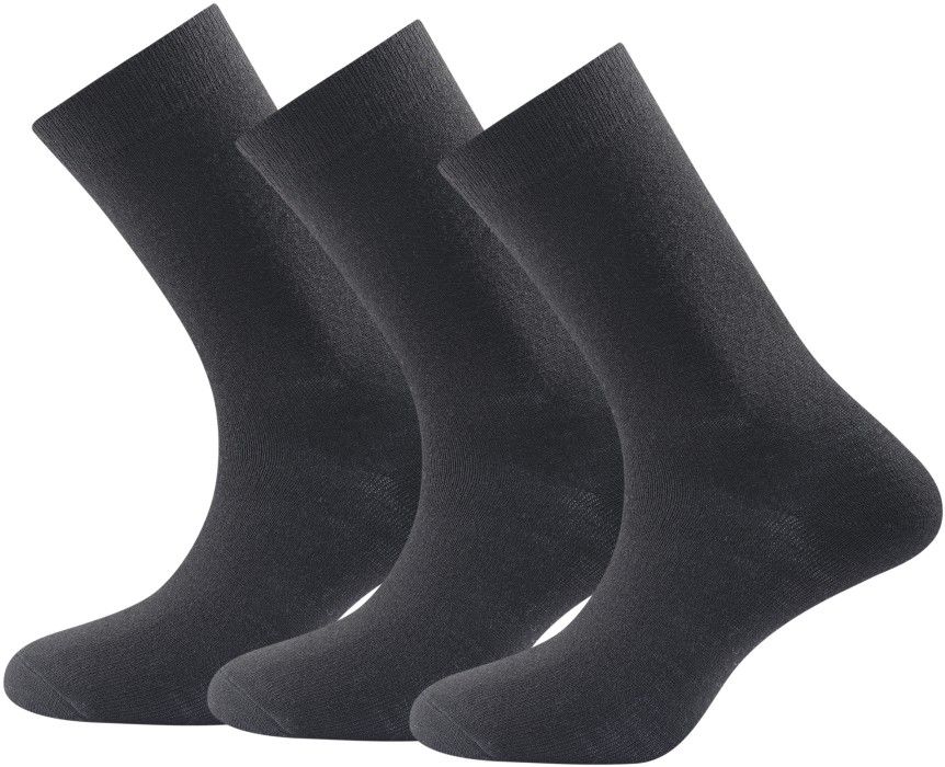 Daily Medium Sock 3-Pack Black