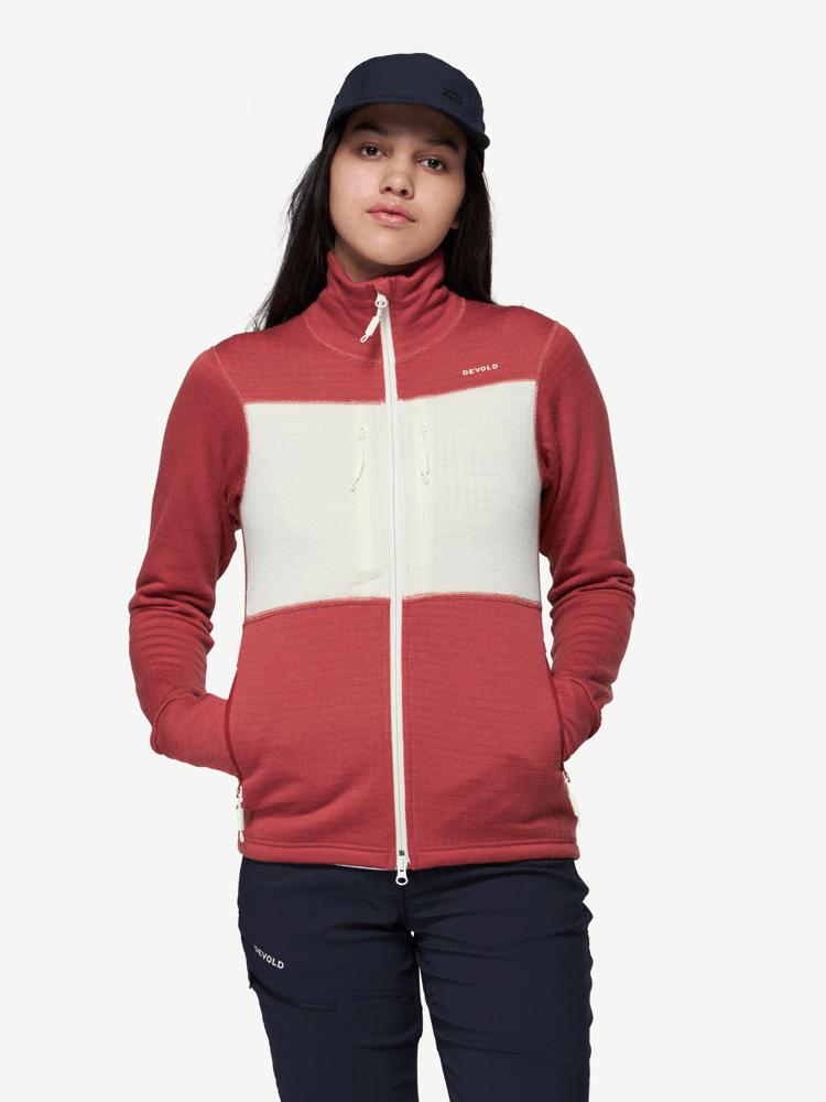 Egga Grid Merino Jakke