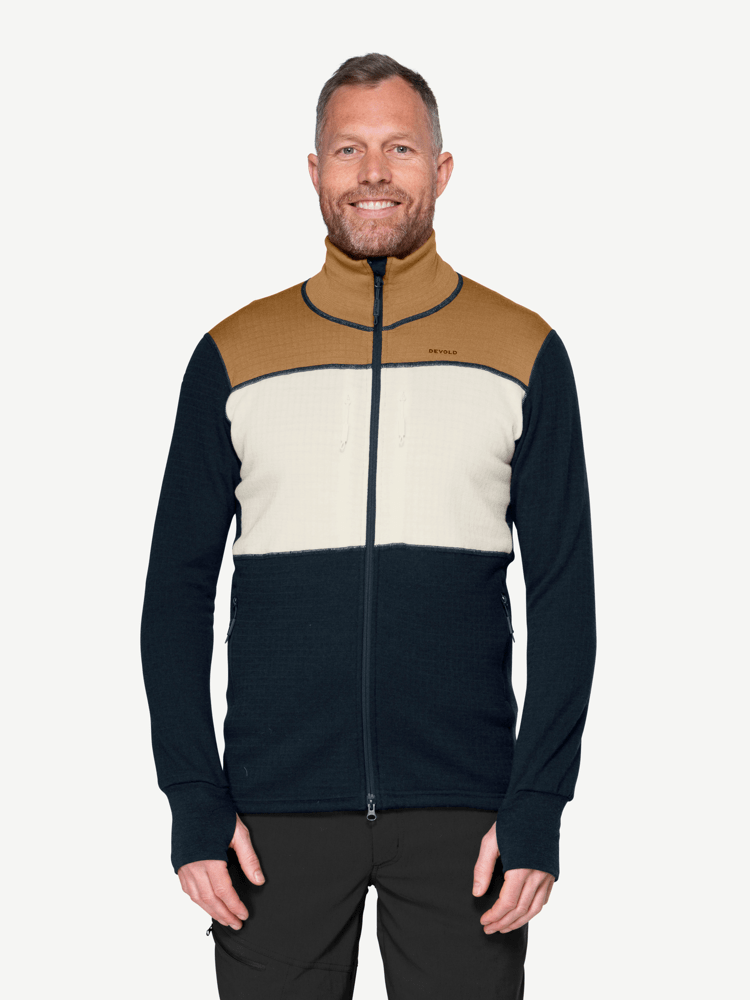 Egga Grid Merino Jakke