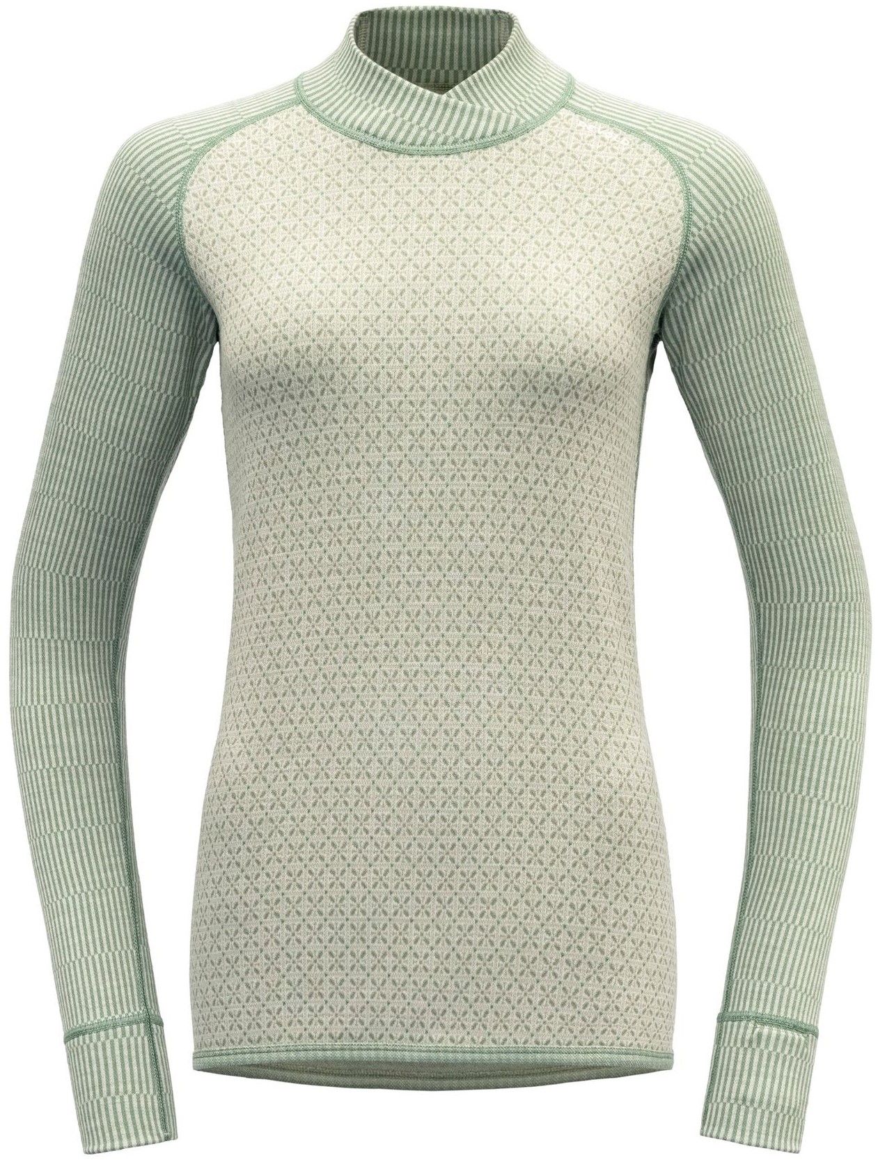 Kvitegga Merino 230 Cross Neck Woman Raw White