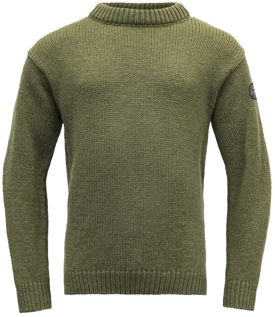 Nansen Sweater Crew Neck Olive
