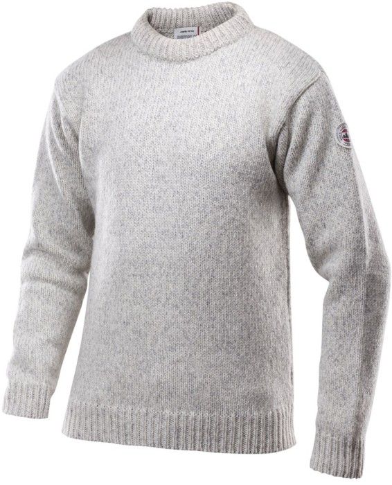 Nansen Sweater Crew Neck UX Grey Melange