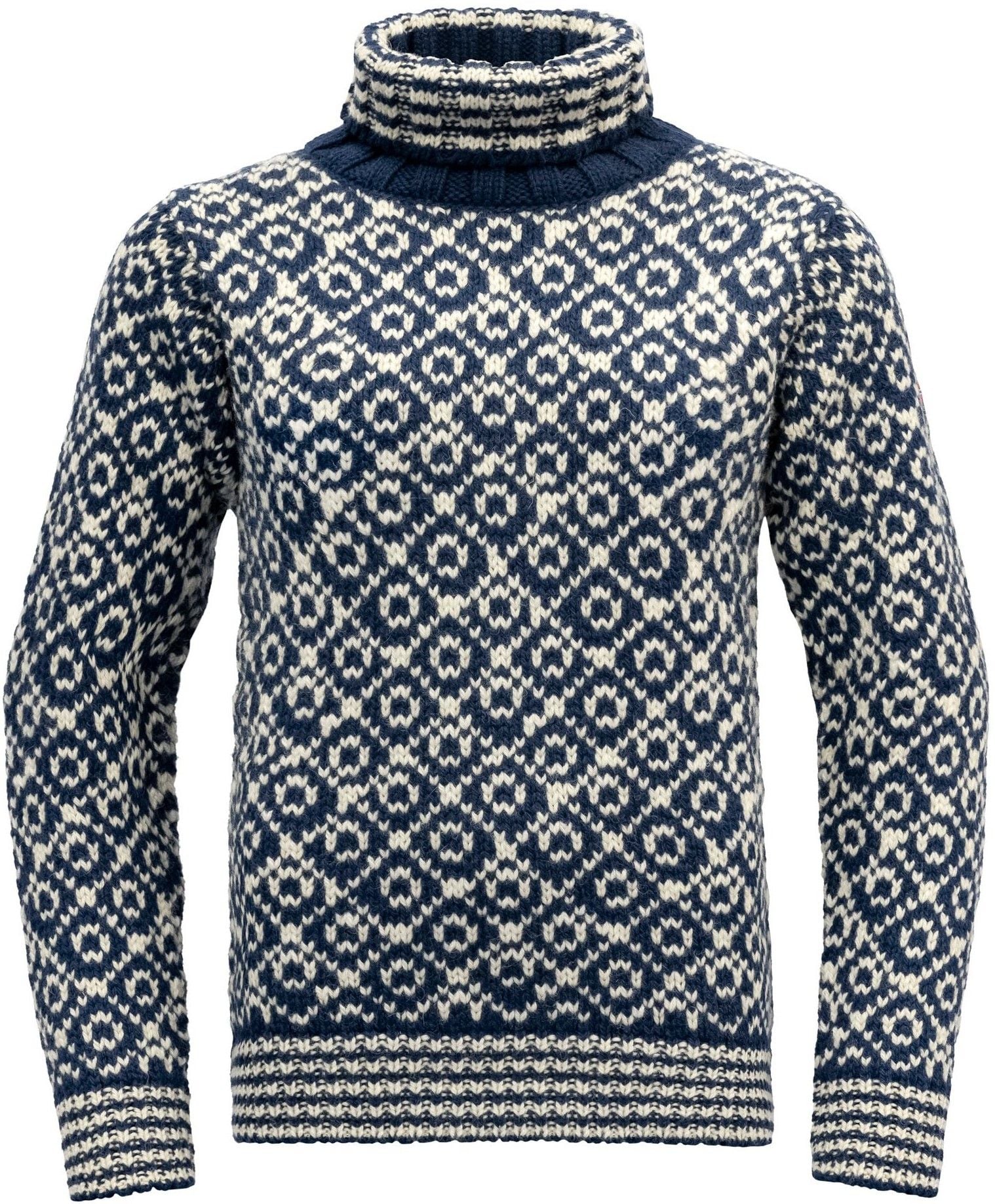Svalbard Wool High Neck Night Night/Off White