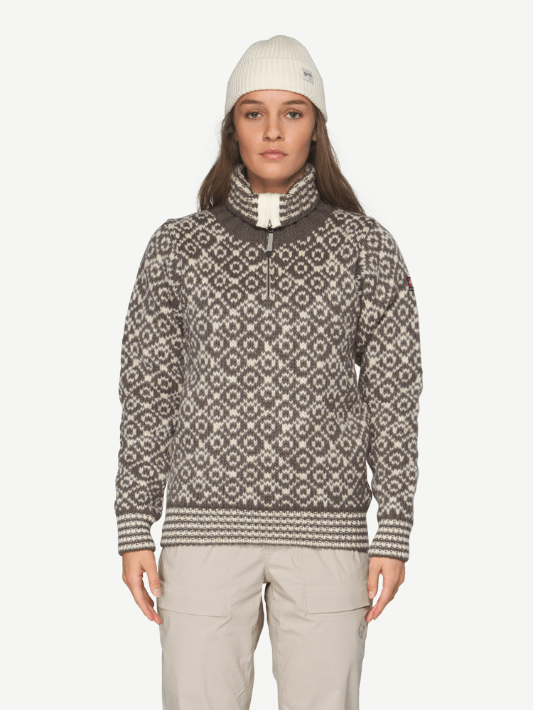 Svalbard Wool Zip Neck