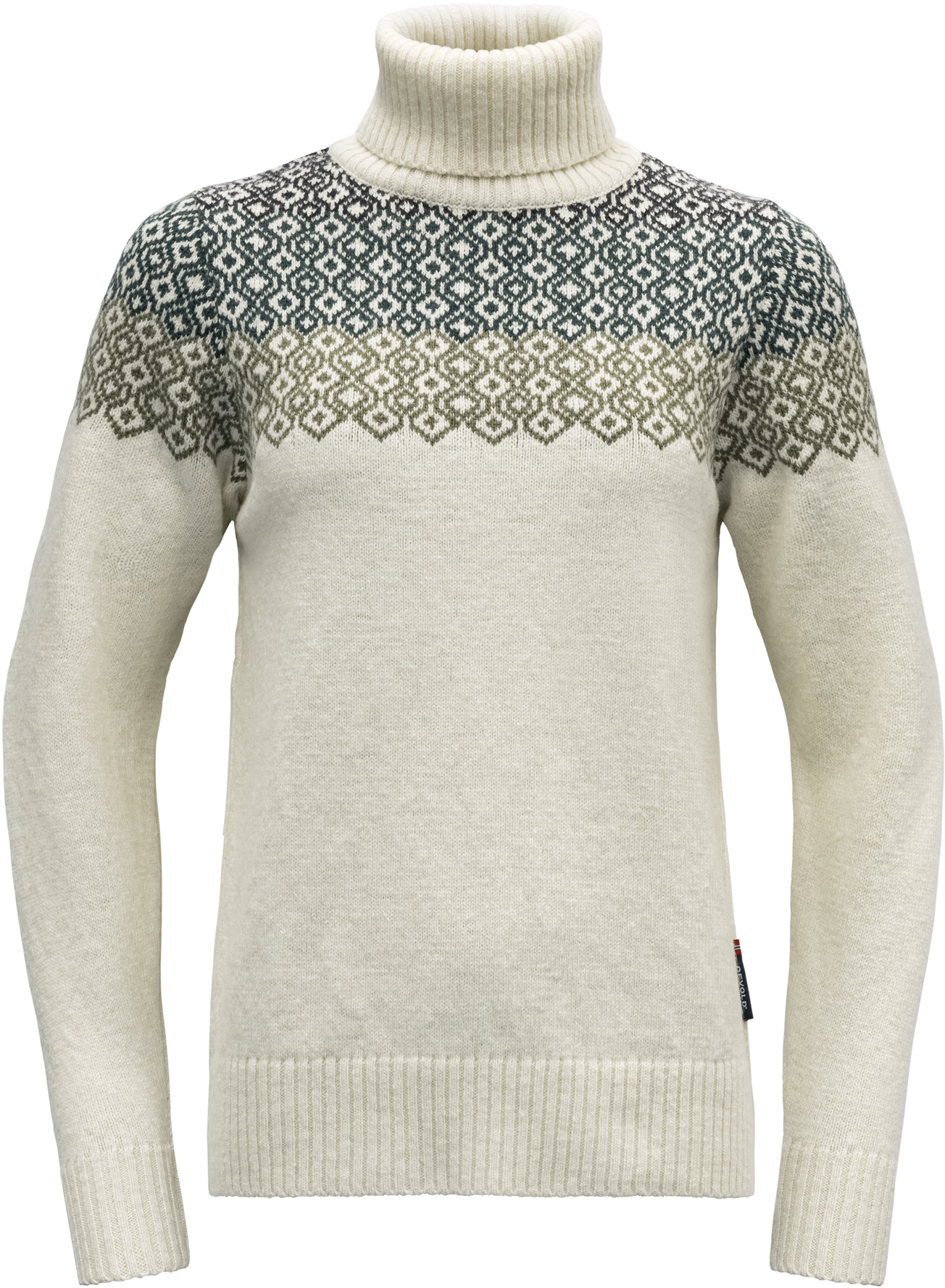 W's Syvde Wool High Neck Offwhite