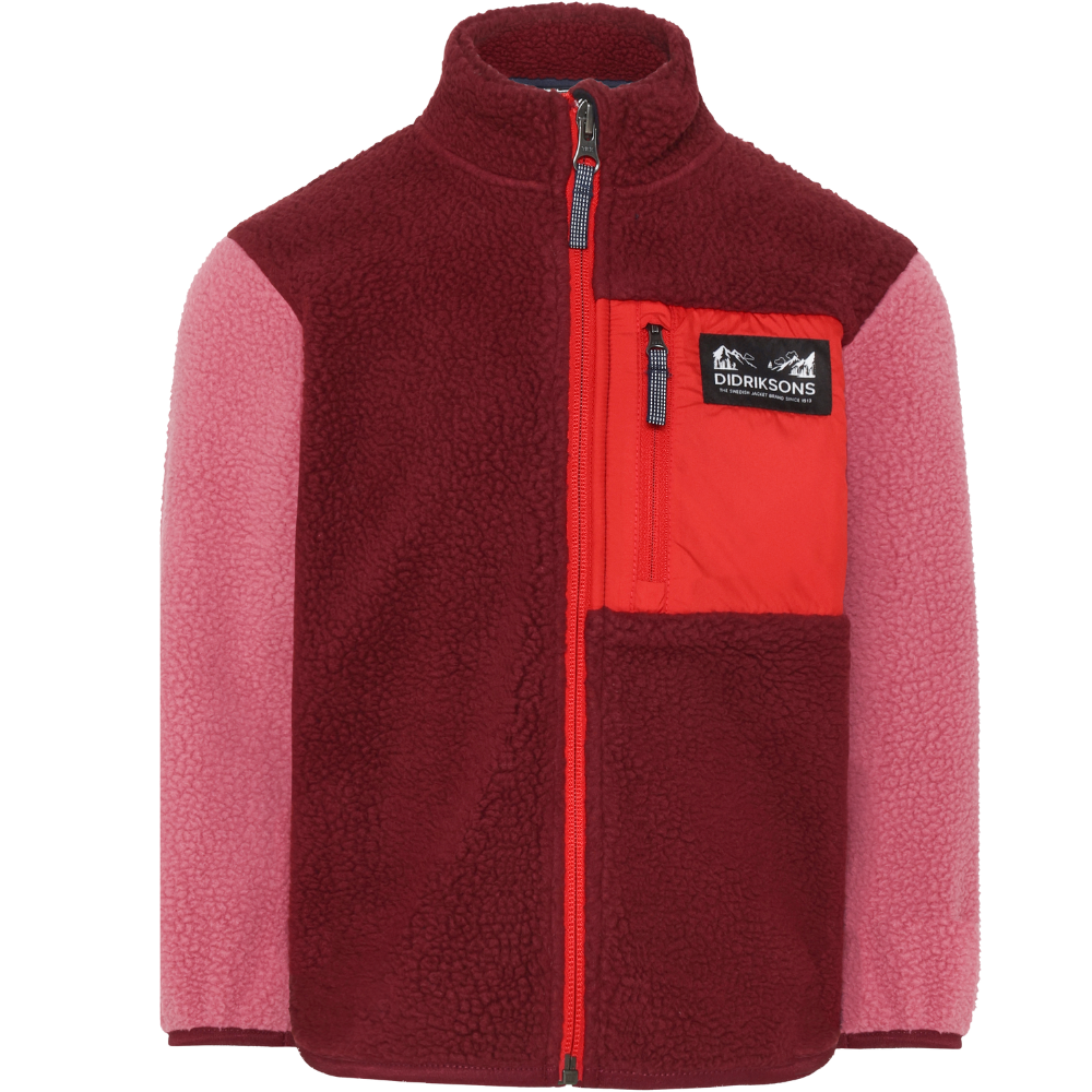 Anten Fullzip Kids Anemon Red