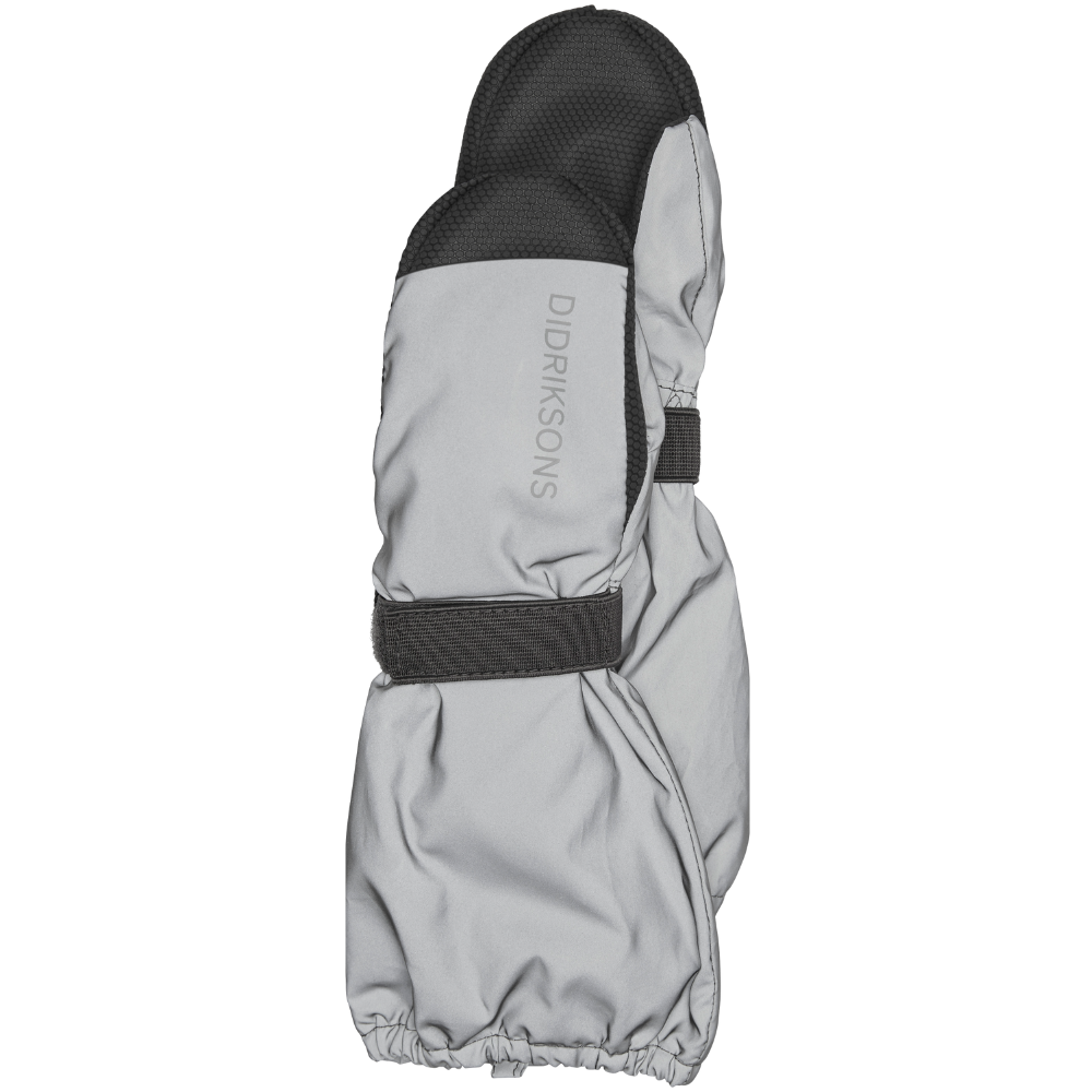 Biggles Refl Mitten Kids Silver