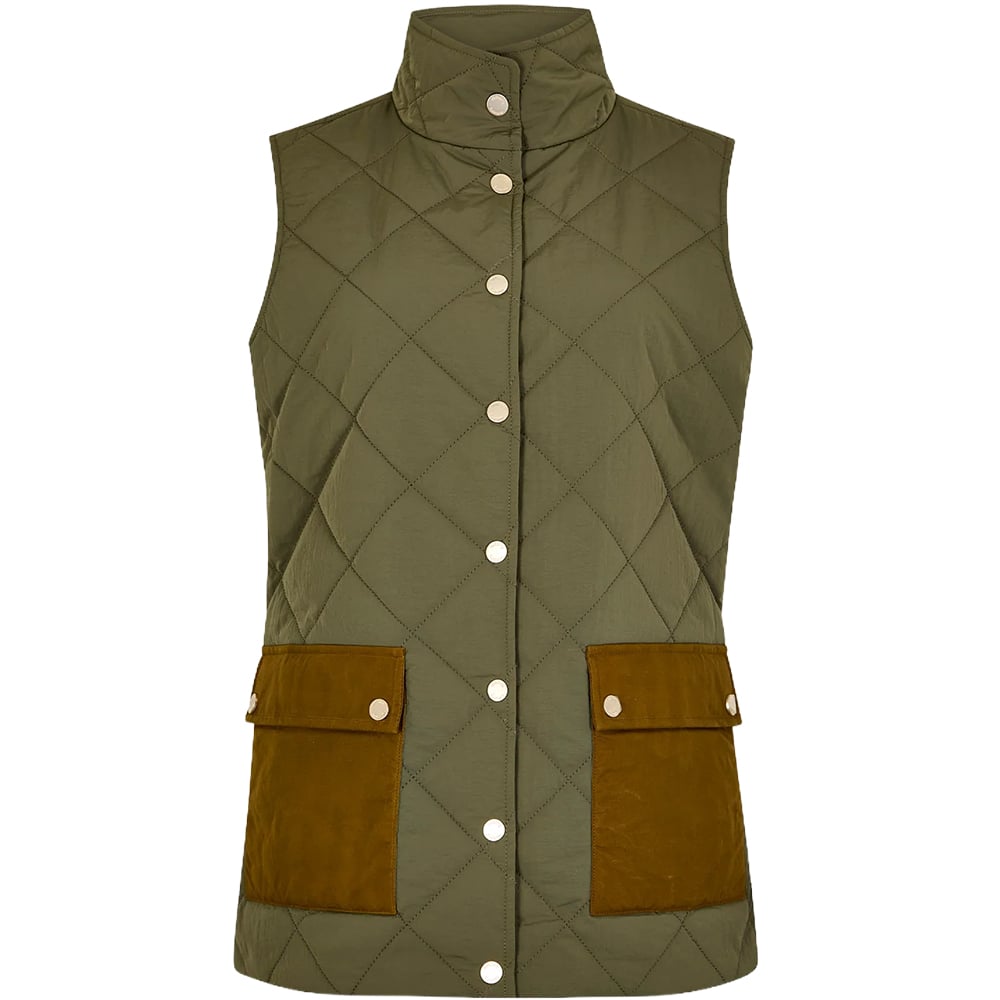 Clashmore Women's Quilted Gilet Kelp