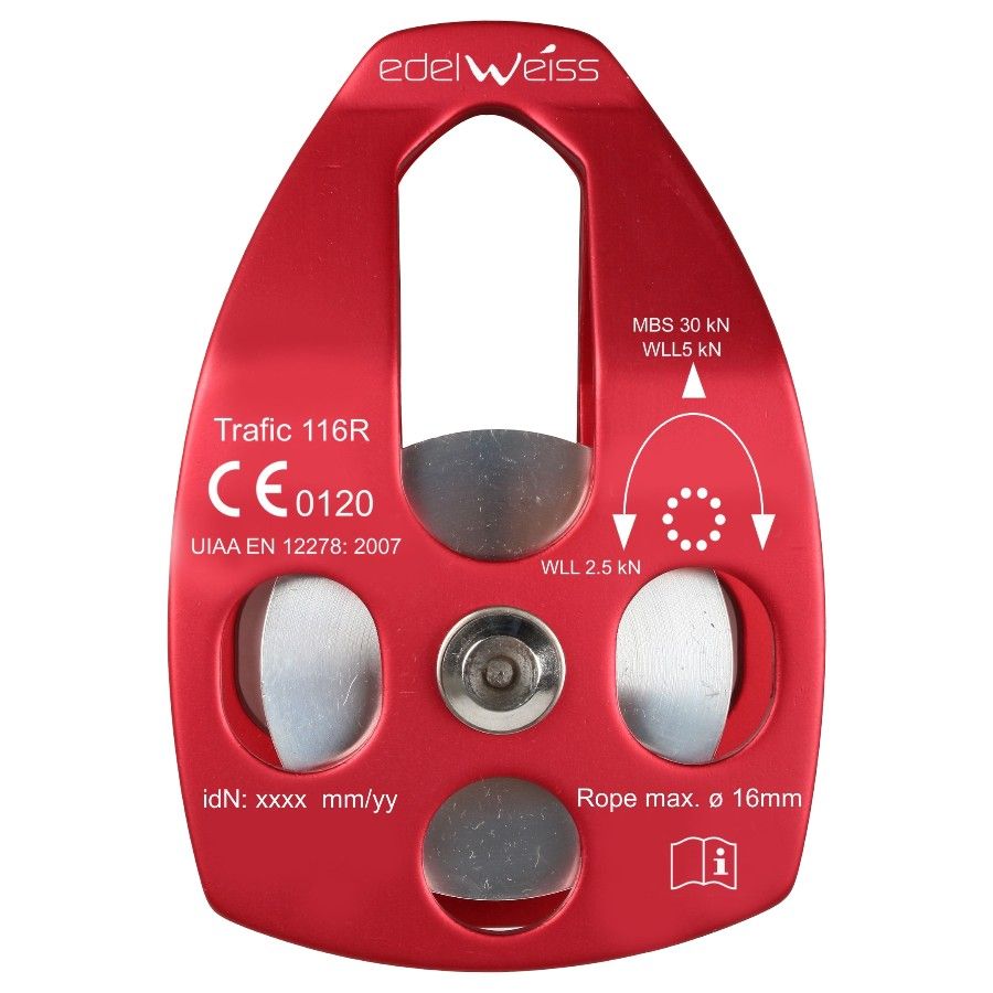 Edelweiss Poulie Simple Trafic 116R