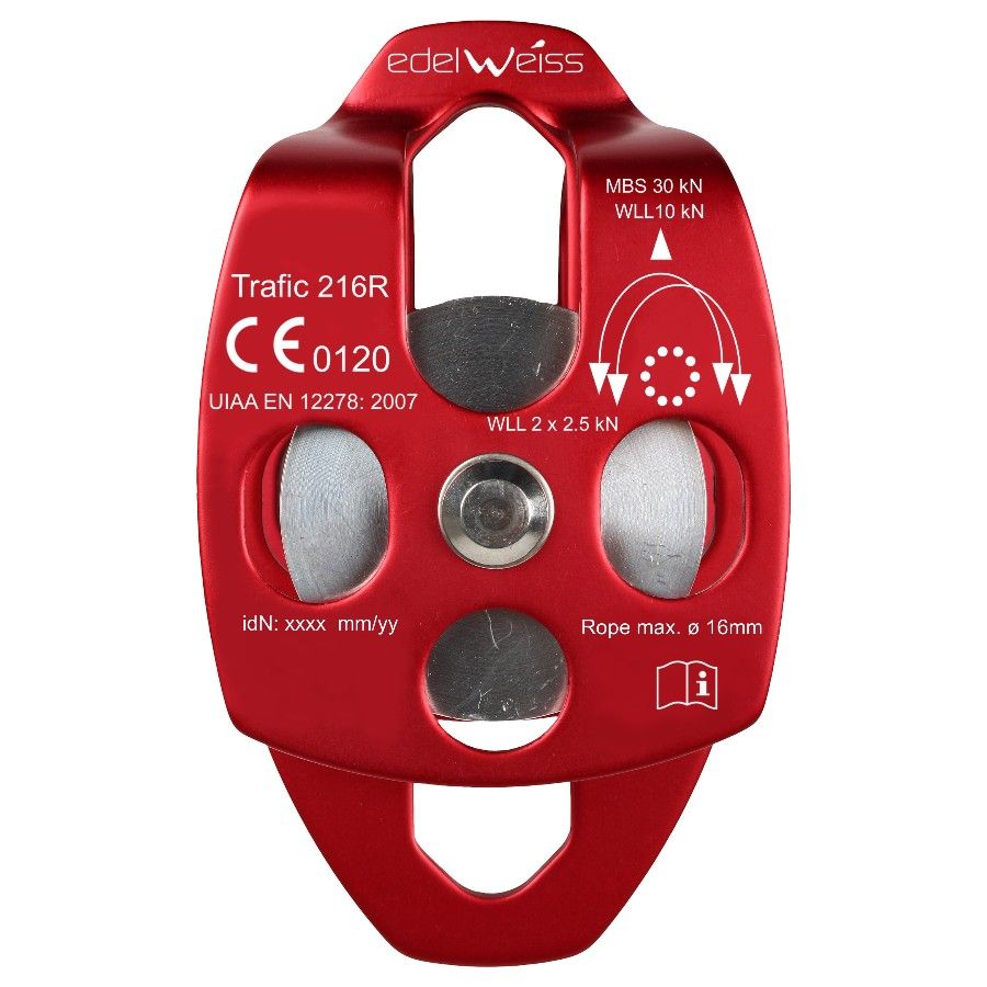 Edelweiss Poulie Simple Trafic 216R