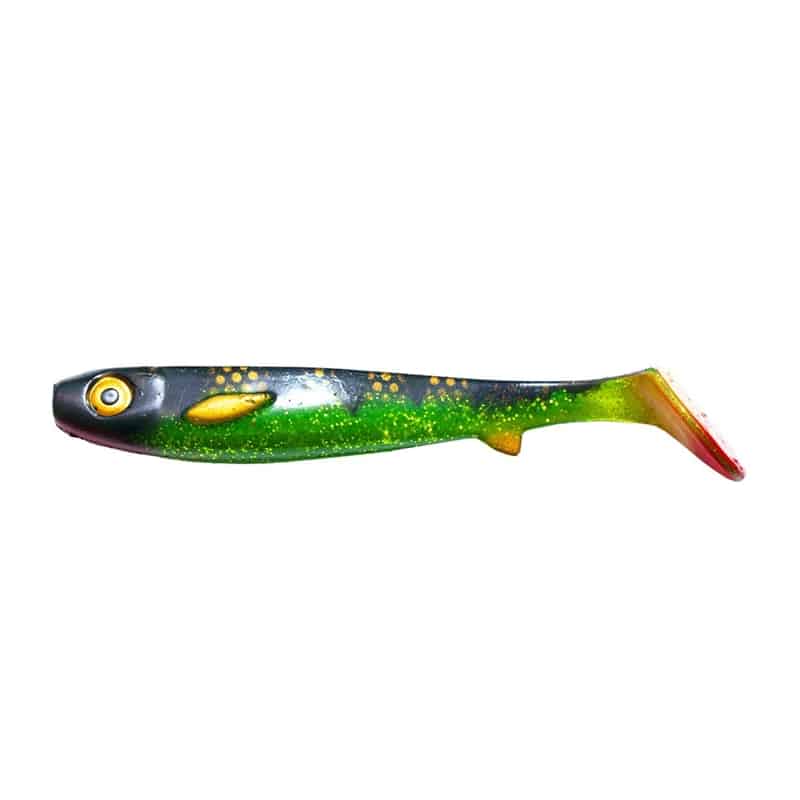 EJ Lures Flatnose Shad Jr Dirty Perch 15cm 24g 2-pakning