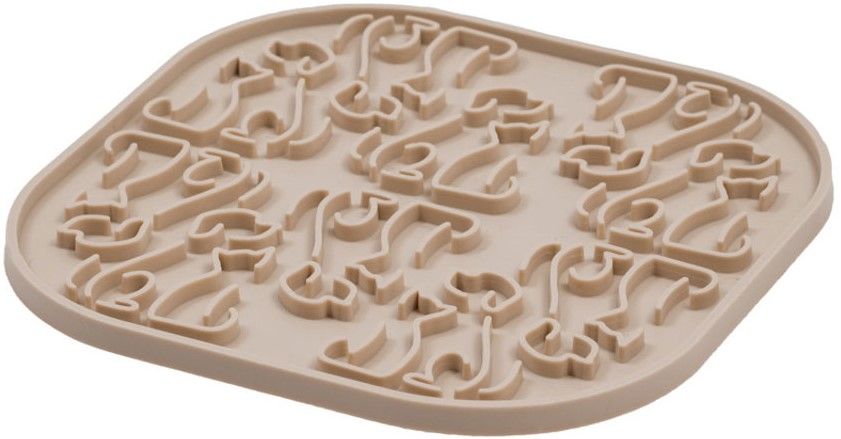 Lollipopp Slikkematte 19cm Beige