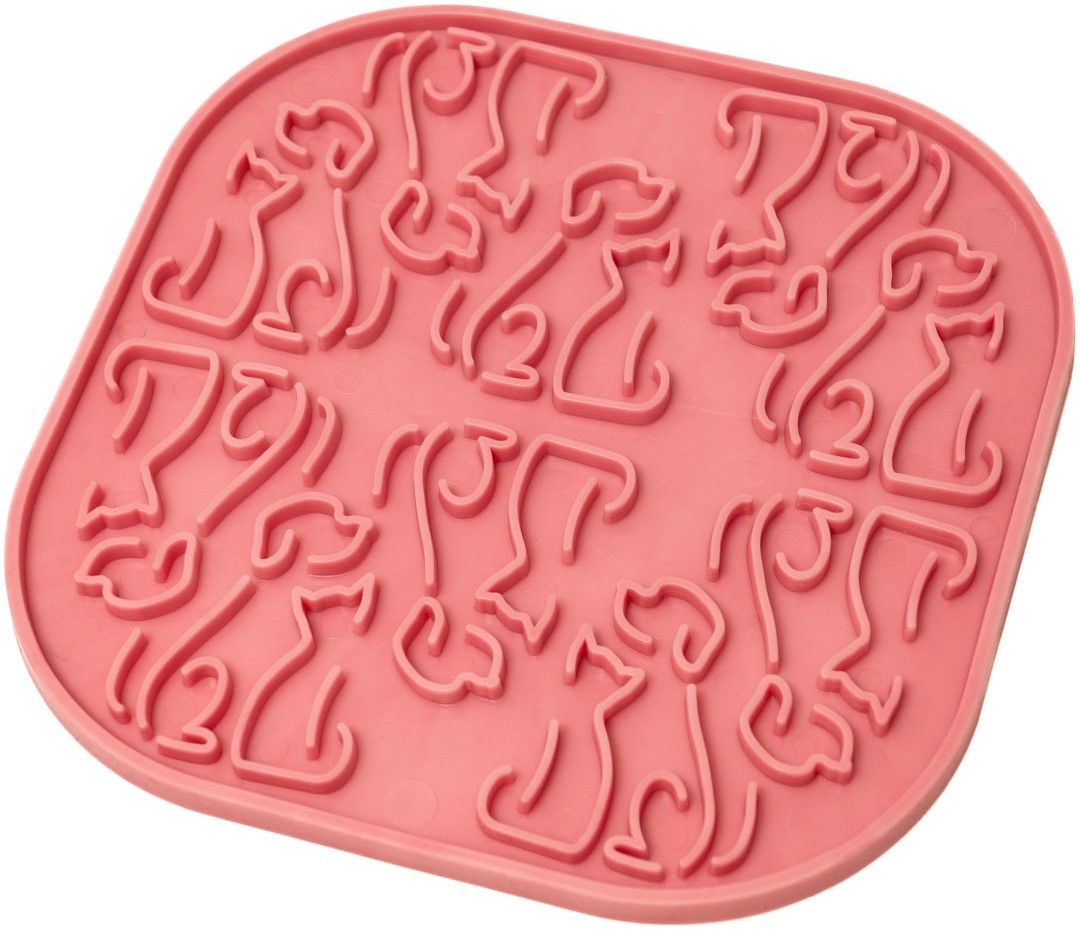 Lollipopp Slikkematte 19cm Rosa