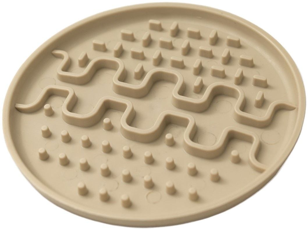 Lollipopp Slikkematte Mini 13cm Beige