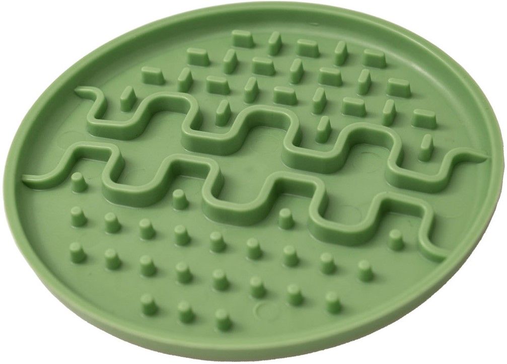 Lollipopp Slikkematte Mini 13cm Grønn