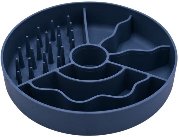 Slow wl Slowfeeder-skål 19 cm Marinblå