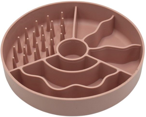 Slow wl Slowfeeder-skål 19 cm Rosa
