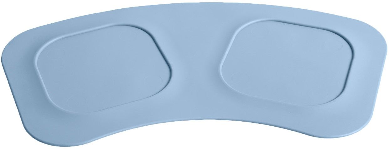 Underlag til matskåler 43x22cm Blå