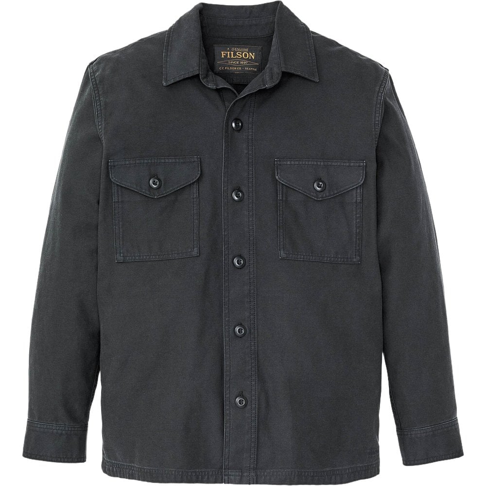 Field Jac-Shirt Washed Faded Black