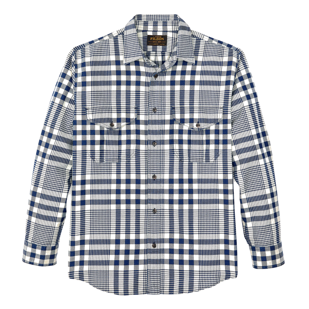 Lt Wt Alaskan Guide Shirt Indigo Multi Plaid
