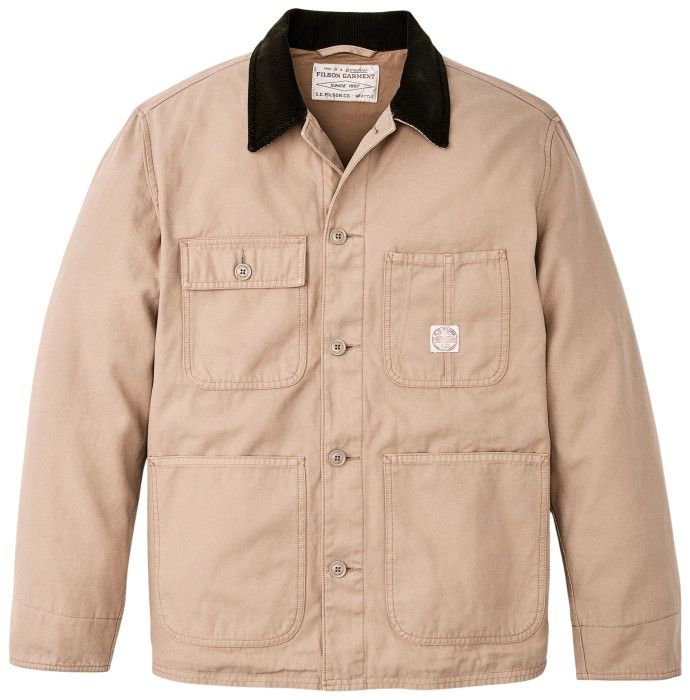 M's Chore Coat Grey Khaki
