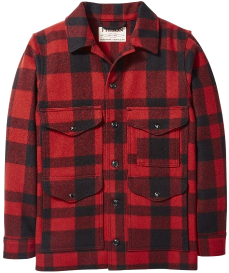 M's Mackinaw Cruiser Red/Black Plaid