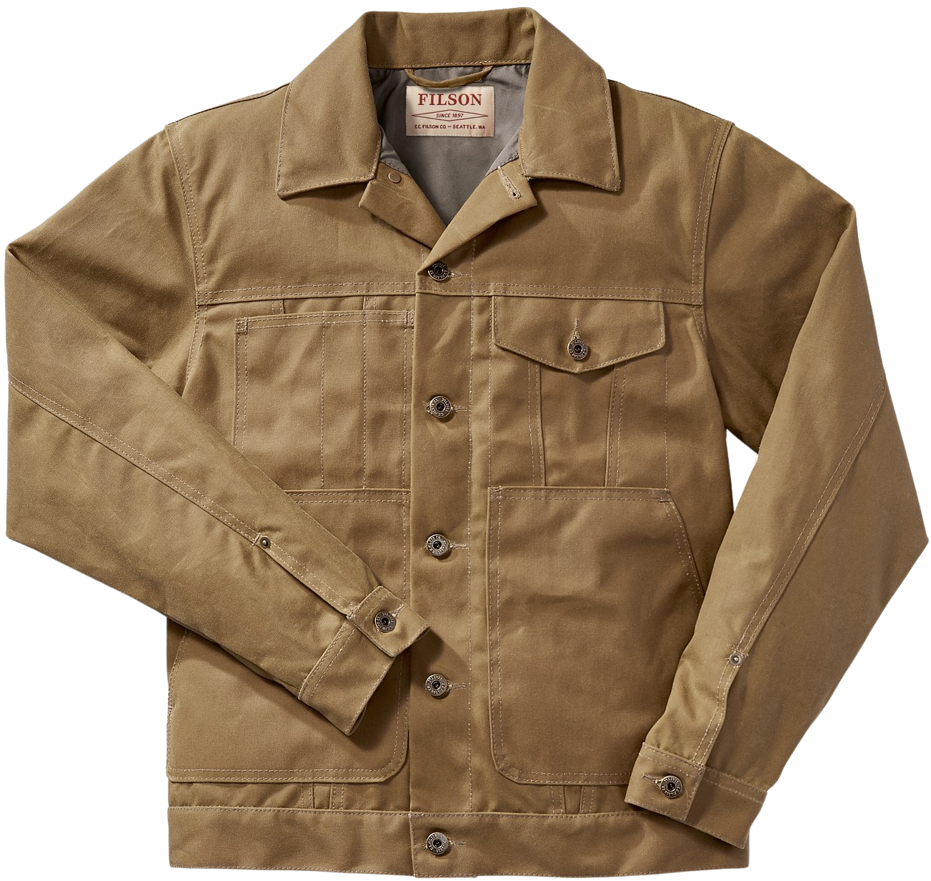 M's Short Lined Cruiser Dark Tan