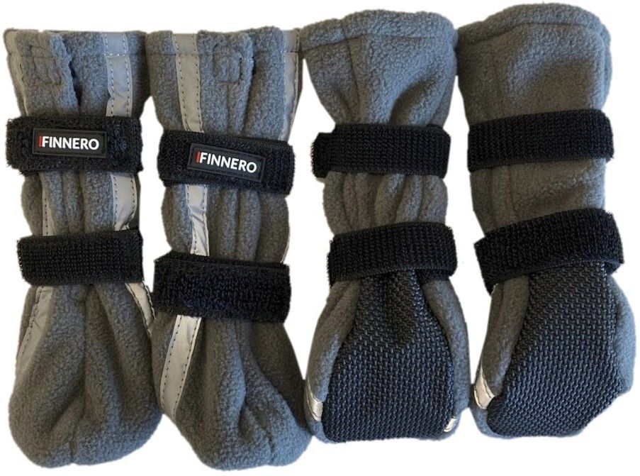 Hundsko HALLA Reflex Grå XL 4-pack