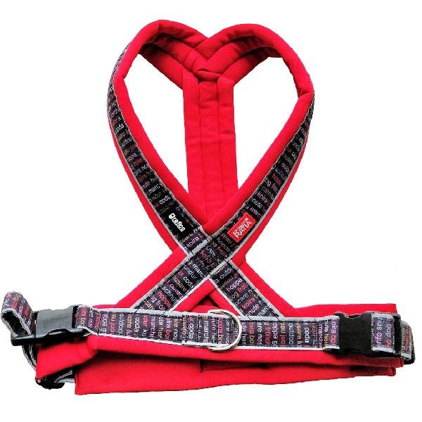 Ratia 8-shape sele red