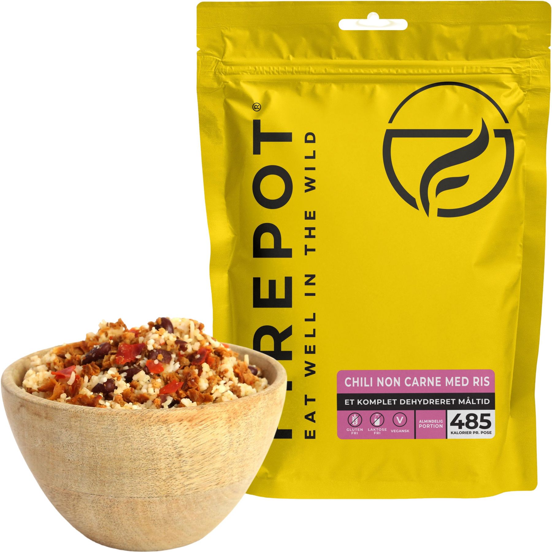 Firepot Chili non Carne med Ris