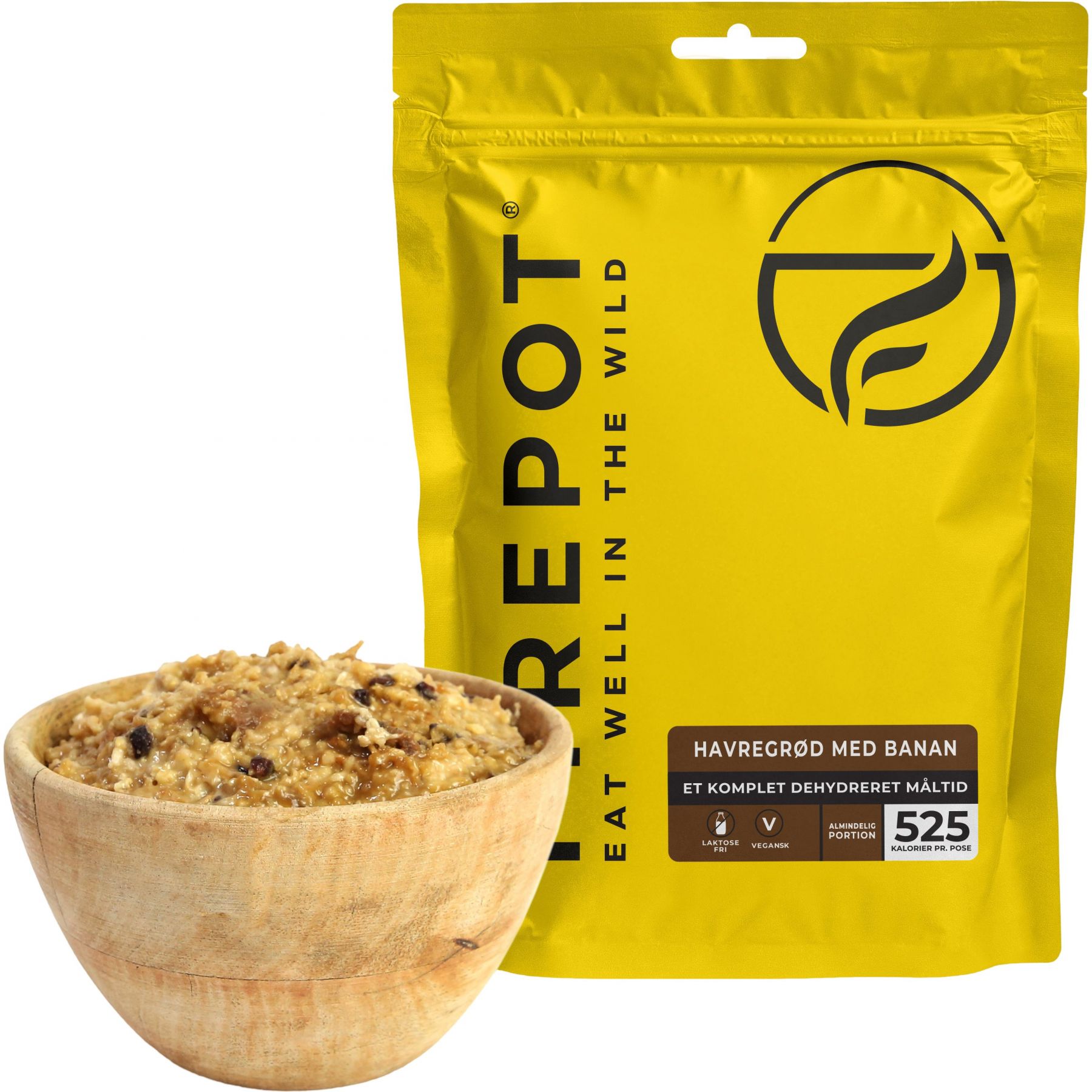 Firepot Havregrøt med Banan