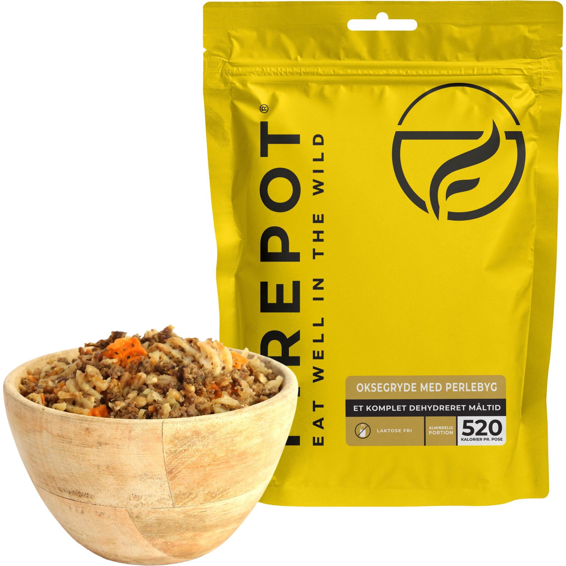 Firepot Oksegryte med Perlebygg